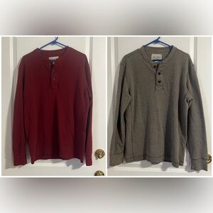 Eddie Bauer bundle Crewneck Sweatshirt with Subtle Rib Details